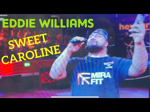 Eddie Williams - Australia's Strongest Man sings "Sweet Caroline"