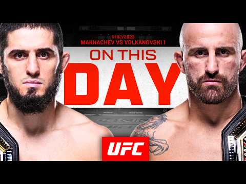 Islam Makhachev vs Alexander Volkanovski 1 I FULL FIGHT I On This Day