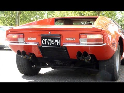 De Tomaso Pantera - Great Sound of the V8 330hp!!