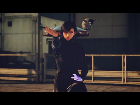 JET_BLACK STEALTH_SUIT • JULIA CHANG - TEKKEN 7 | Julia (Nymph) vs King