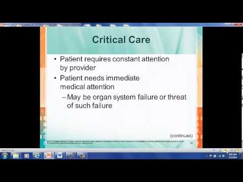 Evaluation and Management -  part II