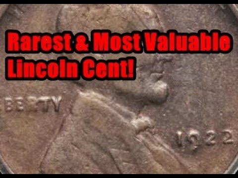 Is the 1922 Lincoln Cent the Rarest in the Series? - Key Date Lincoln Pennies Worth Money!