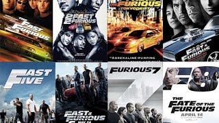 ALL FAST AND FURIOUS TRAILERS 1,2,3,4,5,6,7,8,9