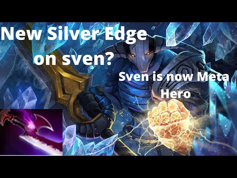 New Build On Sven. Silver Edge Sven is Over Powered. Patch 7.30B Sven Gameplay Video Dota 2.