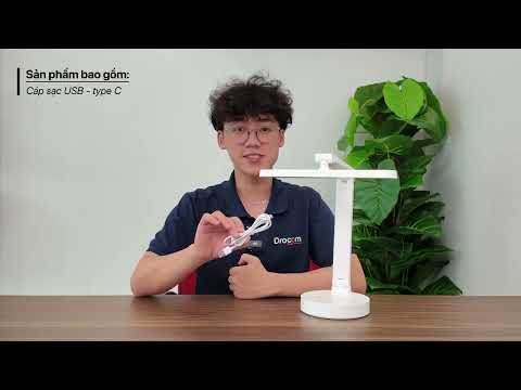 Đèn LED để bàn (DESK LAMP) Bravio Lumi C10 - Tiêu Chuẩn (LDE-BR-LUM-C10-ST-WH-CBA) video