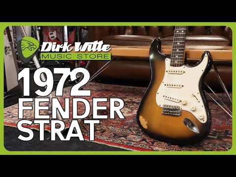 Fender 1972/74 Stratocaster Sunburst OHSC image 23