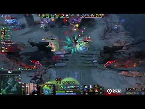 Nisha caught Ana with a clutch Rock throw as Primal Beast! T1 vs Team Secret Game 2! #dota2