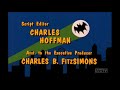 Batman Closing Credits (November 3, 1966)