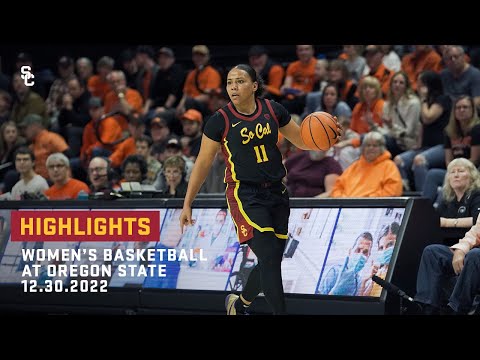 Women's Basketball - USC 69, Oregon State 58: Highlights (12/30/22)