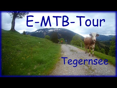 🚴🏽🚴🏼‍♀️ E-MTB-Tour südlich vom Tegernsee - 60 km - 940 Höhenmeter ↑