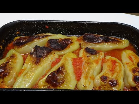 HIT RUČAK ZA 500 RSD-3e/NEOBIČAN I EKONOMIČAN/Paprike punjene bez mesa a nisu posne!!