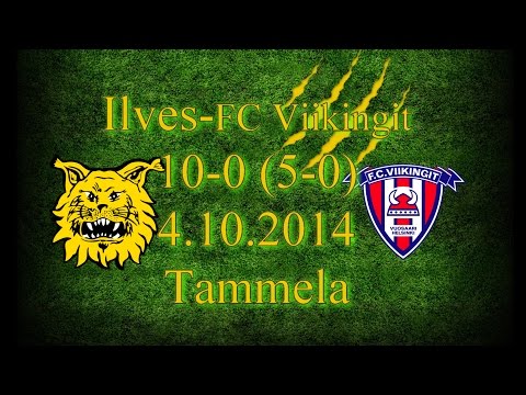 Ilves-FC Viikingit 10-0 (5-0) maalikooste Ykkönen 4.10.2014