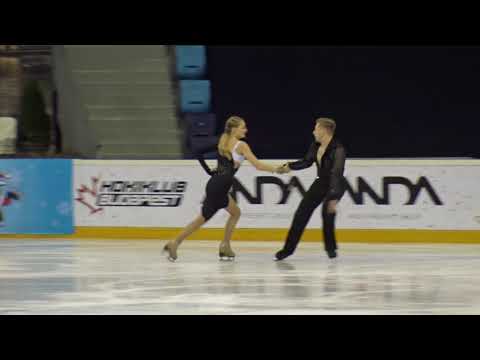 2017 Santa Claus Cup :Anastasija POLIBINA-Radoslaw BARSZCZAK(POL)-ID SENIOR SHORT DANCE