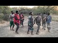 The Hadzabe Hunter Gatherers Dancing In Lake Eyasi Tanzania
