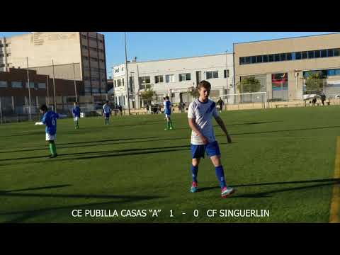 CE PUBILLA CASAS "A" contra CF SINGUERLIN (16/02/2019)