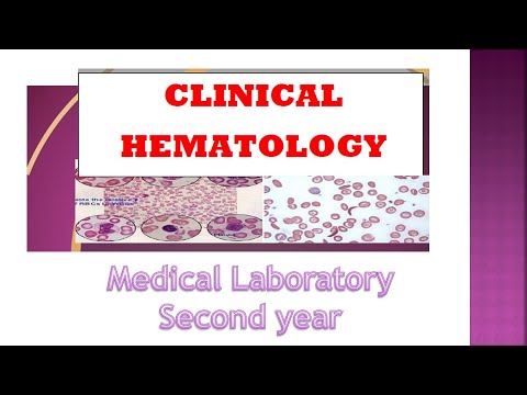 clinical hematology anemia policythemia تقنيات تحاليل الدم الأنيميا