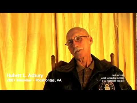 Hubert L Asbury Oral History part 1