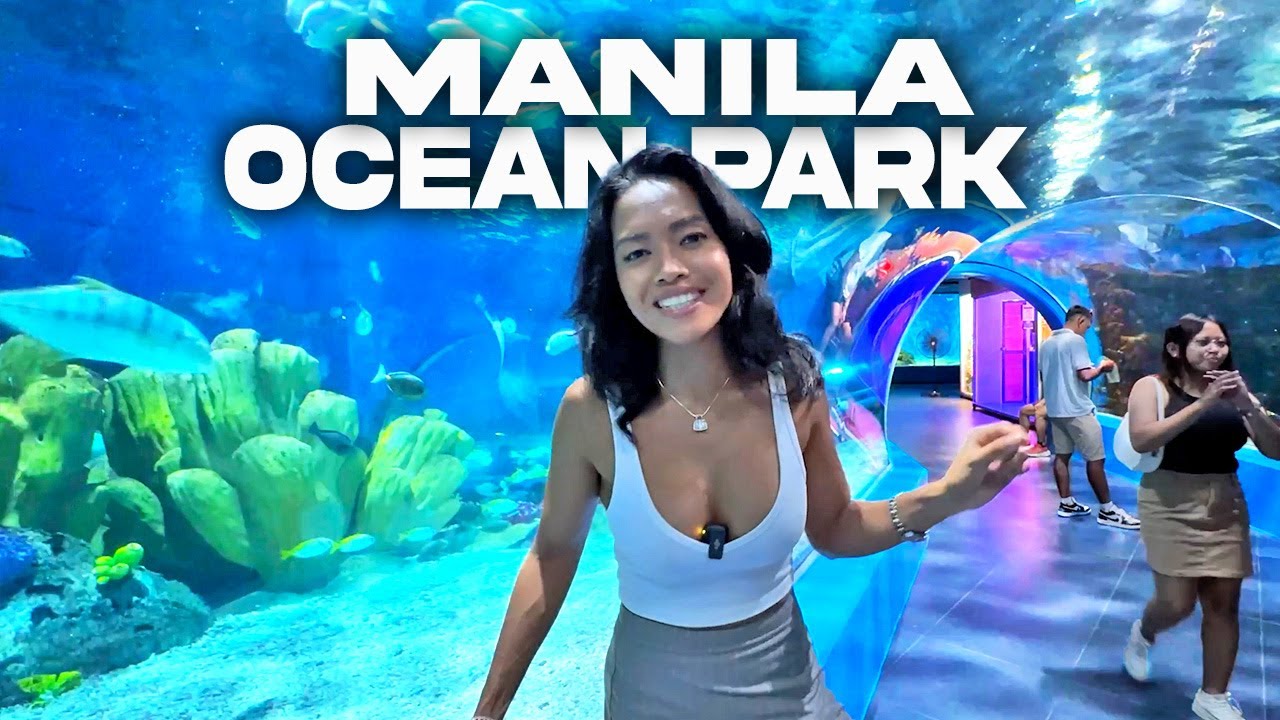 Join a traveler on captivating visit to Manila Ocean Park.