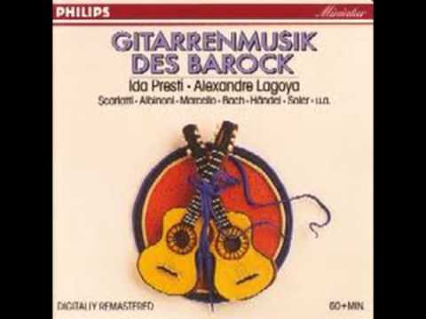 HANDEL - Chaconne in SolM (Guitar Transcription) - Guitar I.Presti A.Lagoya