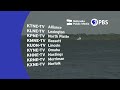 Nebraska Public Media PBS NE USA October 2022 ID Sailboat On A River