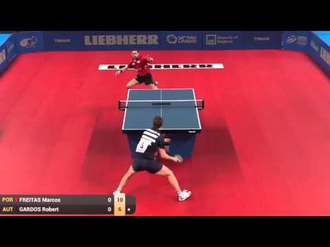 2015 ETTC: Freitas Marcos (POR) Vs Gardos Robert (AUT) [Full Match]