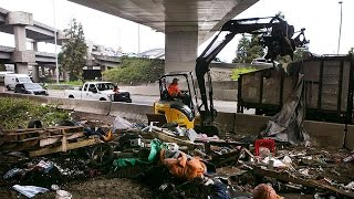 'That's all that person has.' | Homeless residents lose critical belongings in camp sweeps