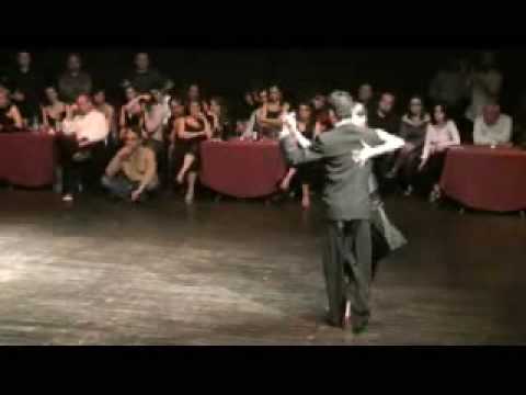  Stella Missé  and  Javier Rodriguez  are  dancing  to  the  tango  "  Nada Mas  "