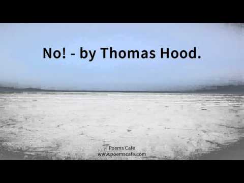 No!   by Thomas Hood
