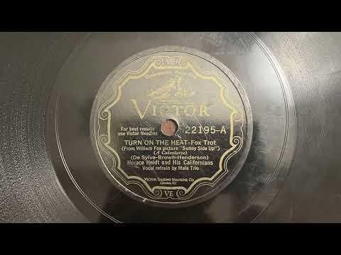 Turn On The Heat - Horace Heidt and His Californians - 1929