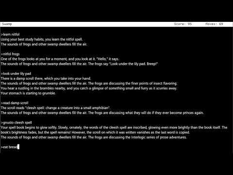 Enchanter (Z-Machine / 1983) Playthrough / Solution