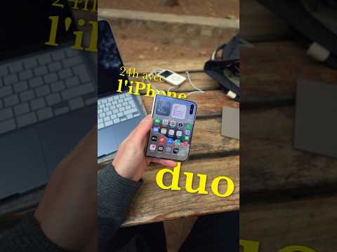 ✨ J’ai passé 24h avec l’iPhone Duo, et je retiens 5 points