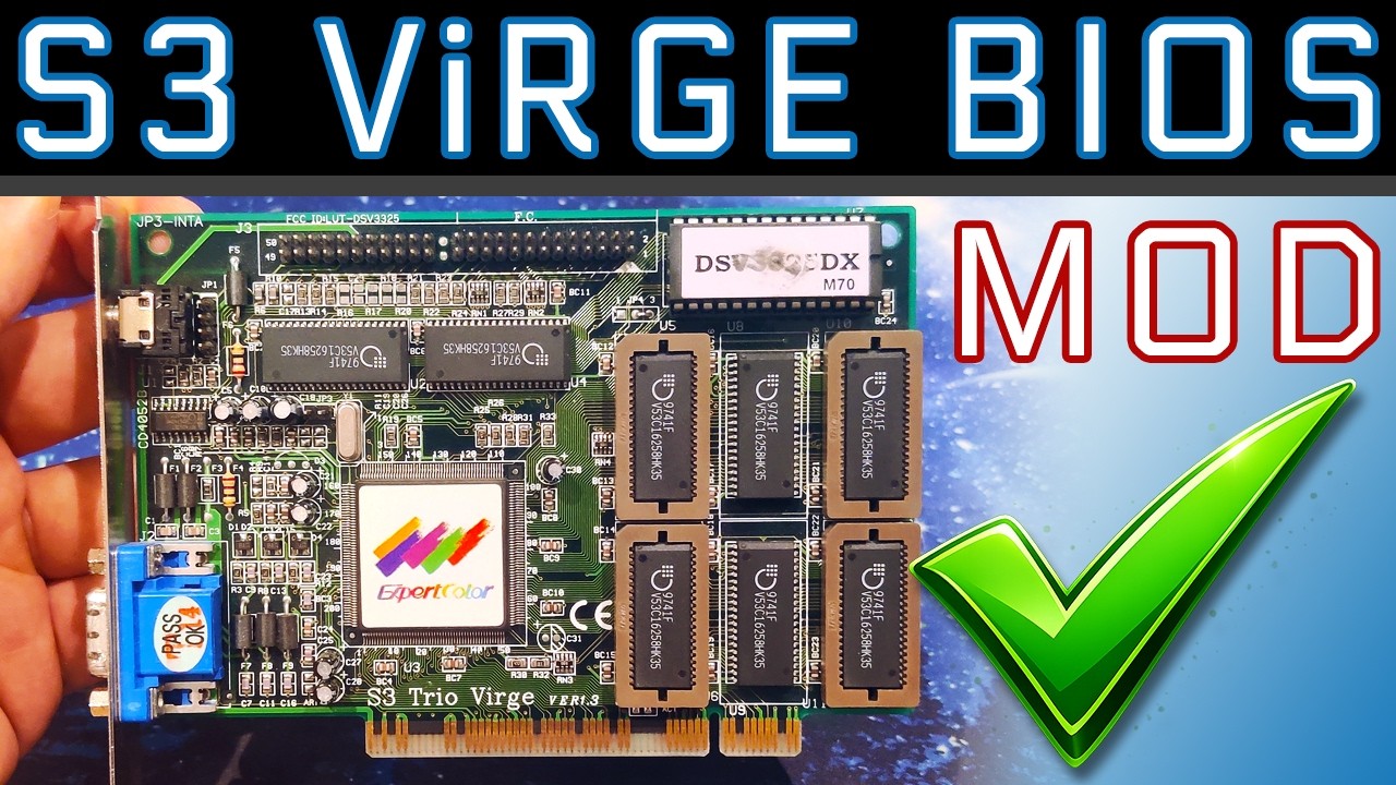 Finally BLACKGROUND! Fixing the S3 ViRGE 