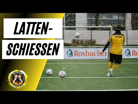 Lattenschießen vom 16er ⚽ | Fussball-Challenge | Das ist ein DEUTLICHER Sieg! 😳💥