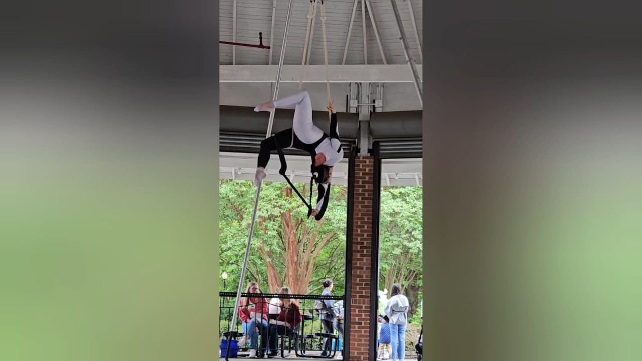 Promotional video thumbnail 2 for Sandy Arkus: Aerial Dancer