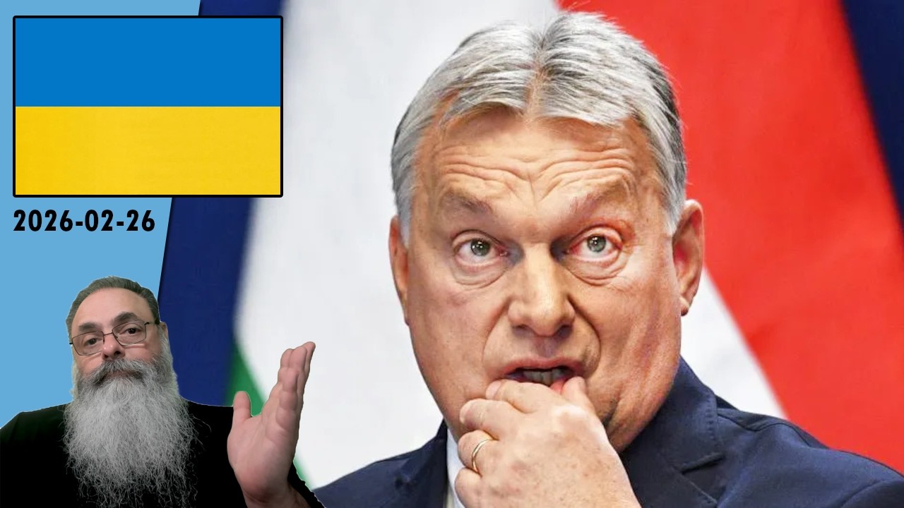 #Ucrânia 2026-02-26: ORBAN prepara GOLPE de "ATAQUE UCRANIANO" para EVITAR PERDER ELEIÇÃO na HUNGRIA