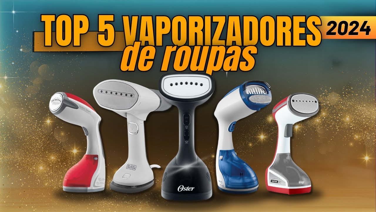✅ Qual o Melhor VAPORIZADOR DE ROUPAS PORTÁTIL? Top 5 Melhores Vaporizadores de Roupas 2024!