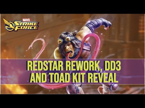 Toad Kit, Dark Dimensions 3, and Red Star Rework ∣ Marvel Strike Force