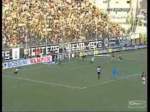 2005-2006 Siena - Ac Milan 0 - 3 (Kakà - Shevchenko - Kakà)