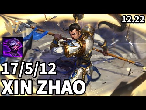 Xin Zhao Jungle vs Diana - EUW Master | Patch 12.22