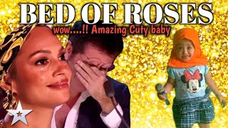Download lagu AGT24| All the judges cried when they saw the little baby singing Bed Of Roses mp3 Download lagu AGT24| All the judges cried when they saw the little baby singing Bed Of Roses mp3