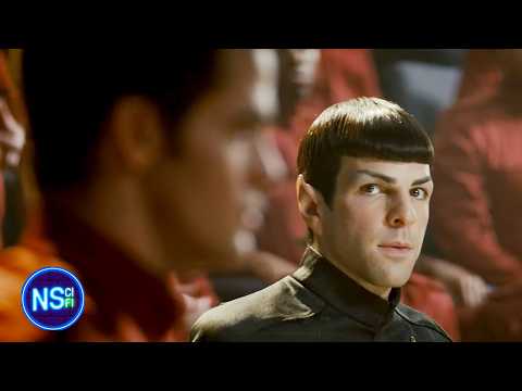 Kirk Beats Spock's Test | Star Trek (2009)