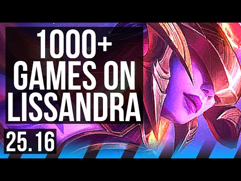 LISSANDRA vs SYNDRA (MID) | 1000+ games, 3/1/4 | EUW Master | 25.16