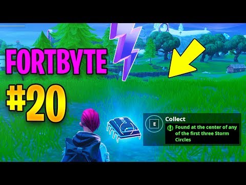 FortByte #20 Found at the center of any of the first three Storm Circles LOCATION Video