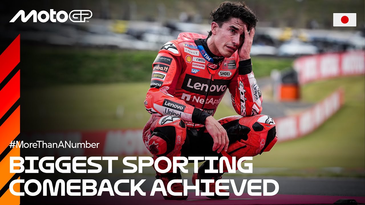 Marc Marquez's emotions pour out clinching his 7th MotoGP title | 2025 Japanese GP