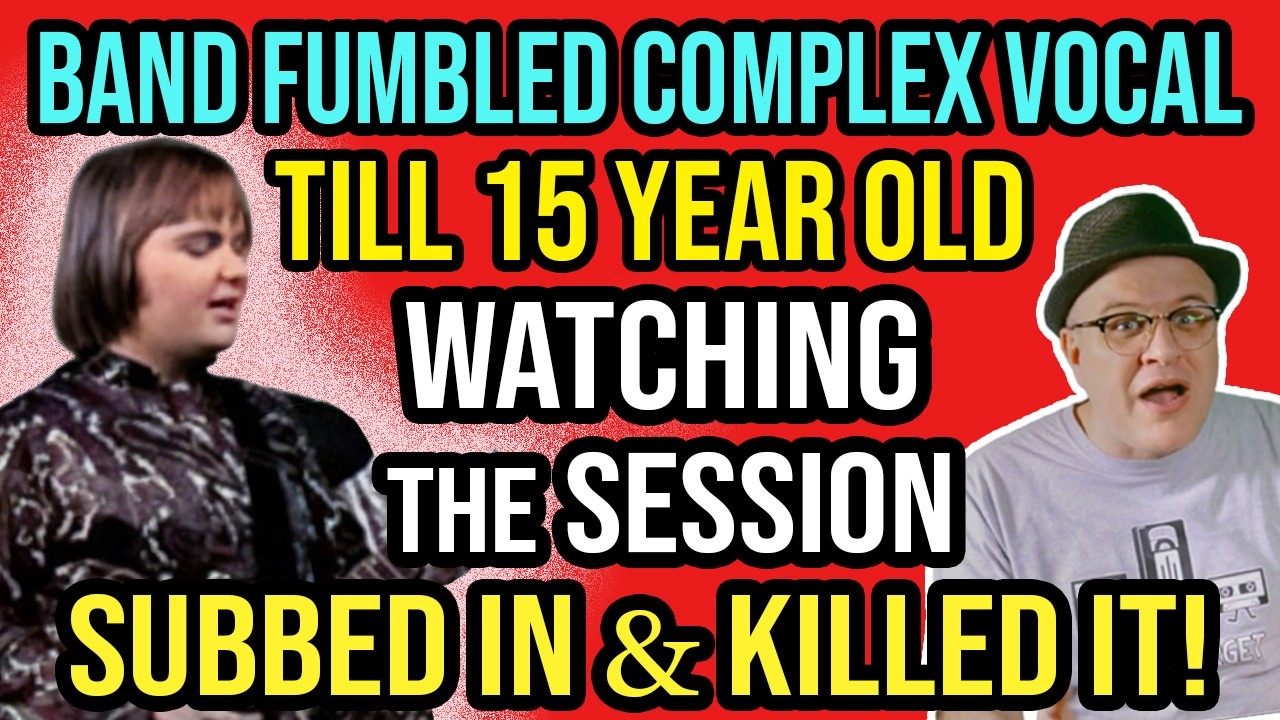 Band FUMBLED COMPLEX VOCAL…Finally LET Random KID Watching The Session Try…Hit #1-Professor of Rock