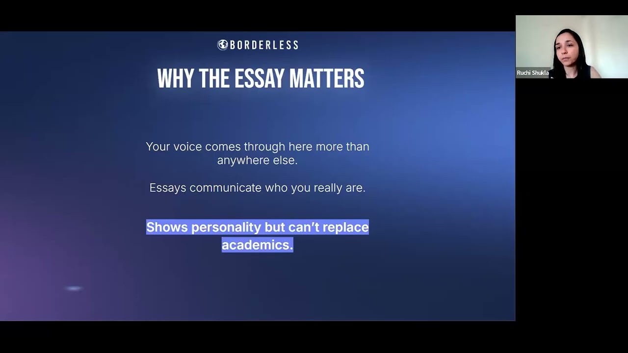 Borderless Personal Statement Workshop 2025