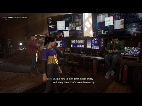 Jason and Dick talking about Tim being Robin - Gotham Knights