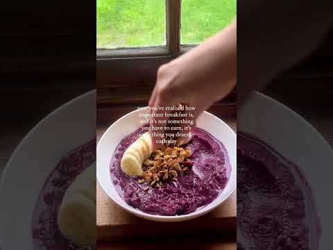 Healthy Mixed Berries Smoothie Bowl Recipe 🍓😋