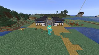 【#Minecraft】オフの日の防毒人間さんSeason2_33：鉄トラップを兼ねた交易所編