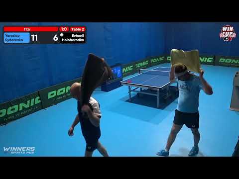 22:15 Yaroslav Sydorenko - Evhenii Holoborodko  West 6 WIN CUP 18.06.2022